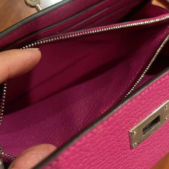 ONE DAY SALE!!! Hermes Kelly Cherve Wallet - Picture 12 of 16